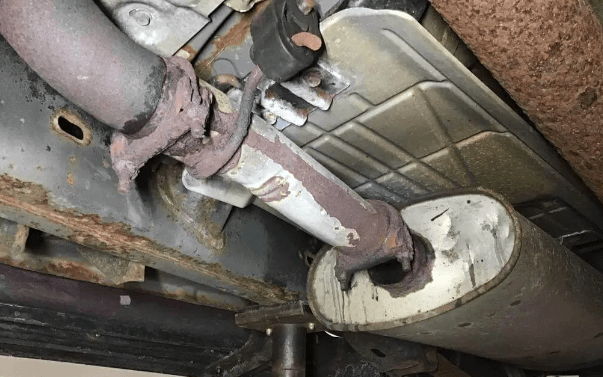 How to recognize issues in the Muffler?