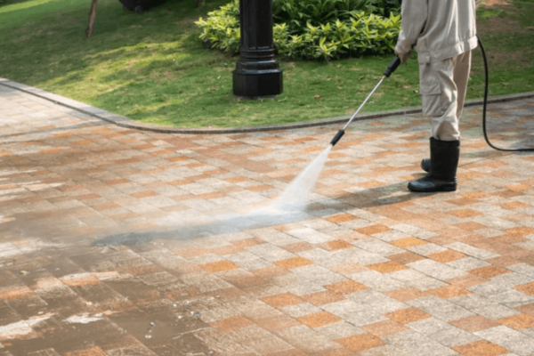 driveway cleaning service